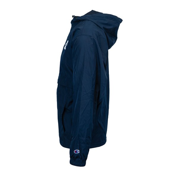 Navy, 1/2-Zip, Champion, U-State, Jacket